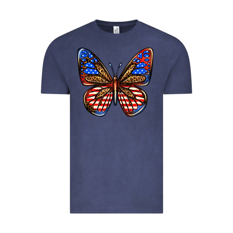 4th Of July Butterfly Vintage Tee by BundleAndBundleShop | Teevron