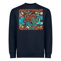 Navy hearts mama Heavyweight Sweatshirt - Artiststas