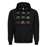 Black god says i am Zipper Hoodie - MaliasSmallBusiness