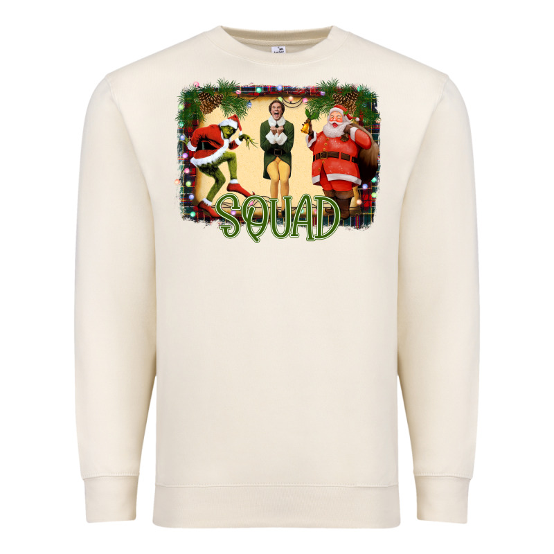 Christmas Friends Squad Premium Sweatshirt by Bettercallsaul | Teevron