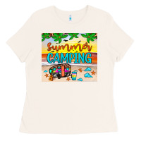 Bone summer camping Ladies Tee - JahusDesignShop