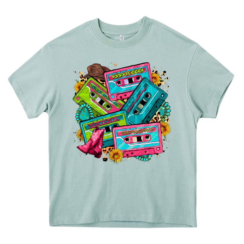 90's Country Cassette Tapes Heavy Core Tee by Zillion Design Studio | Teevron