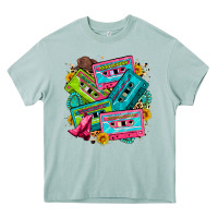 Arona 90's country cassette tapes Heavy Core Tee - Zillion Design Studio