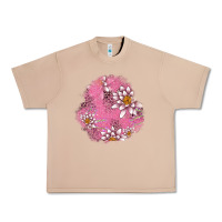 Burro lotus patches Urban Heavy Tee - AdoDesignShop