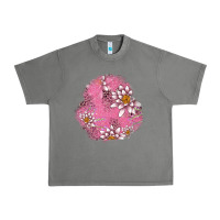 Tornado lotus patches Urban Heavy Tee - AdoDesignShop
