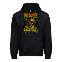 Black Black history afro man Urban Hoodie - HowdyJamesFarm