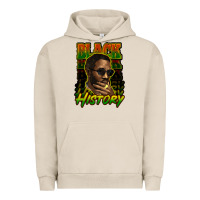 Pigment French Oak Black history afro man Urban Hoodie - HowdyJamesFarm