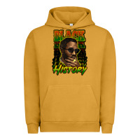 Pigment Peanut Butter Black history afro man Urban Hoodie - HowdyJamesFarm
