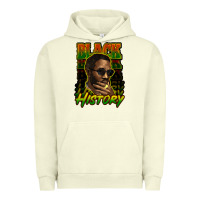 Pigment Pistachio Black history afro man Urban Hoodie - HowdyJamesFarm