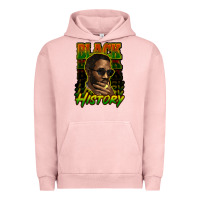 Pigment Salmon Black history afro man Urban Hoodie - HowdyJamesFarm