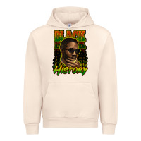 Sandshell Black history afro man Urban Hoodie - HowdyJamesFarm