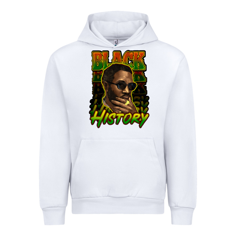 Black History Afro Man Urban Hoodie by HowdyJamesFarm | Teevron