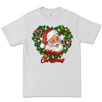 Dove Grey merry christmas santa Premium Tee - RanaPortraitStore