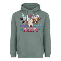 Sage Hanging With My Peeps Cows Heavyweight Hoodie - RanaPortraitStore