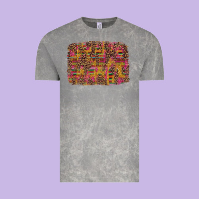 Cinco De Mayo Leopard Glitter Vintage Tee Designed By Artiststas