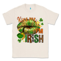 Natural kiss me im irish with lip Classic Tee - NancyCooperArtShop