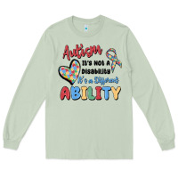 Matcha autism it's not a disability it's a different abil Long Sleeve Tee - MaliasSmallBusiness