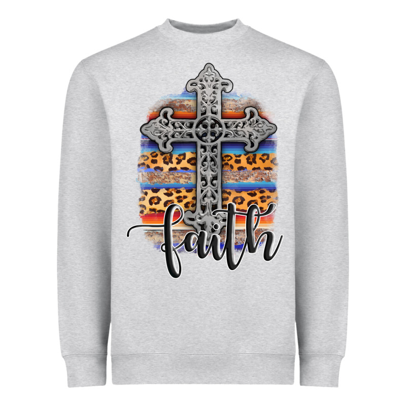 Western Faith Heavyweight Sweatshirt by AdoDesignShop | Teevron