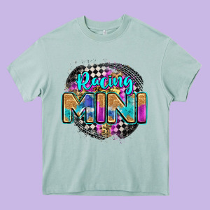 Racing Mini Heavy Core Tee Designed By Zillion Design Studio