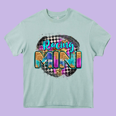 Racing Mini Heavy Core Tee Designed By Zillion Design Studio