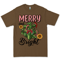 Cacao merry and bright with cactus Premium Tee - RanaPortraitStore