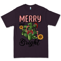 Plum merry and bright with cactus Premium Tee - RanaPortraitStore