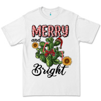 White merry and bright with cactus Premium Tee - RanaPortraitStore