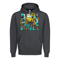 Smoke bus driver Zipper Hoodie - NancyCooperArtShop