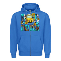 True Royal bus driver Zipper Hoodie - NancyCooperArtShop