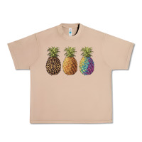 Burro pineapples leopard tie dye summer Urban Heavy Tee - Artiststas
