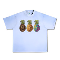 Grape Ice pineapples leopard tie dye summer Urban Heavy Tee - Artiststas
