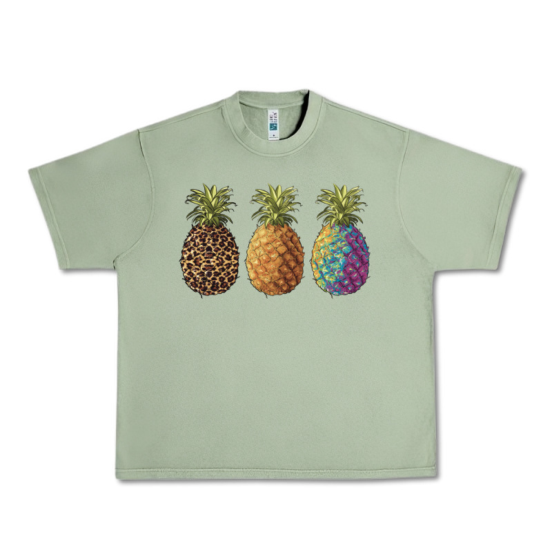 Pineapples Leopard Tie Dye Summer Urban Heavy Tee by Artiststas | Teevron