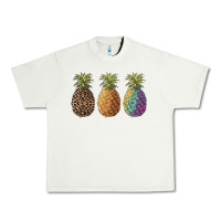 Pistachio pineapples leopard tie dye summer Urban Heavy Tee - Artiststas
