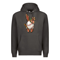 Smoke Baseball Easter Bunny Premium Hoodie - NancyCooperArtShop