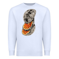 White Lunar Fruit Premium Sweatshirt - Bettercallsaul