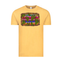 Vintage Mustard cinco de mayo leopard frame Vintage Tee - Artiststas