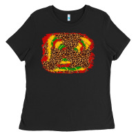 Black black history background Ladies Tee - texasbilliewilder