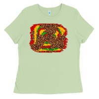 Matcha black history background Ladies Tee - texasbilliewilder