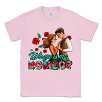Bubblegum Pink where is my romeo Classic Tee - AdoDesignShop