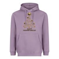 Lavender Happy Consumption Day Heavyweight Hoodie - RanaPortraitStore