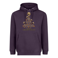 Plum Happy Consumption Day Heavyweight Hoodie - RanaPortraitStore