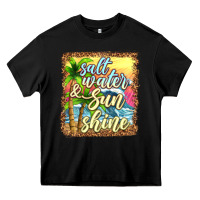 Black salt water and sunshine Heavy Core Tee - texasbilliewilder