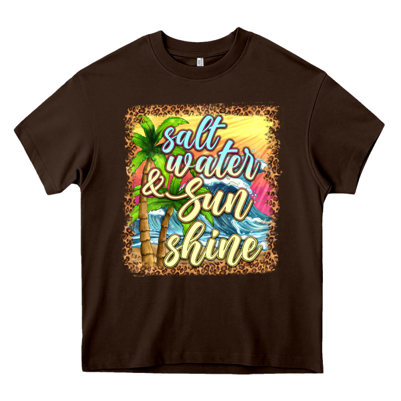 Salt Water And Sunshine Heavy Core Tee by texasbilliewilder | Teevron