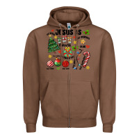 Chestnut religious christmas Zipper Hoodie - MaliasSmallBusiness