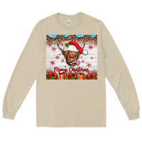 Mushroom merry christmas cow Long Sleeve Tee - JahusDesignShop