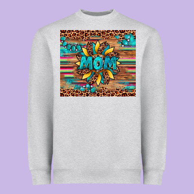Sunflower Mom Heavyweight Sweatshirt Designed By Artiststas