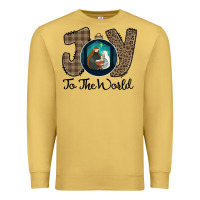 Antique Gold Joy to the World Premium Sweatshirt - Bettercallsaul