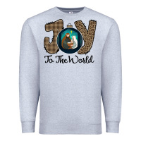 Heather Grey Joy to the World Premium Sweatshirt - Bettercallsaul
