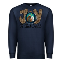 Navy Joy to the World Premium Sweatshirt - Bettercallsaul