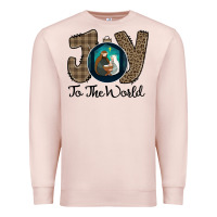 Pale Pink Joy to the World Premium Sweatshirt - Bettercallsaul